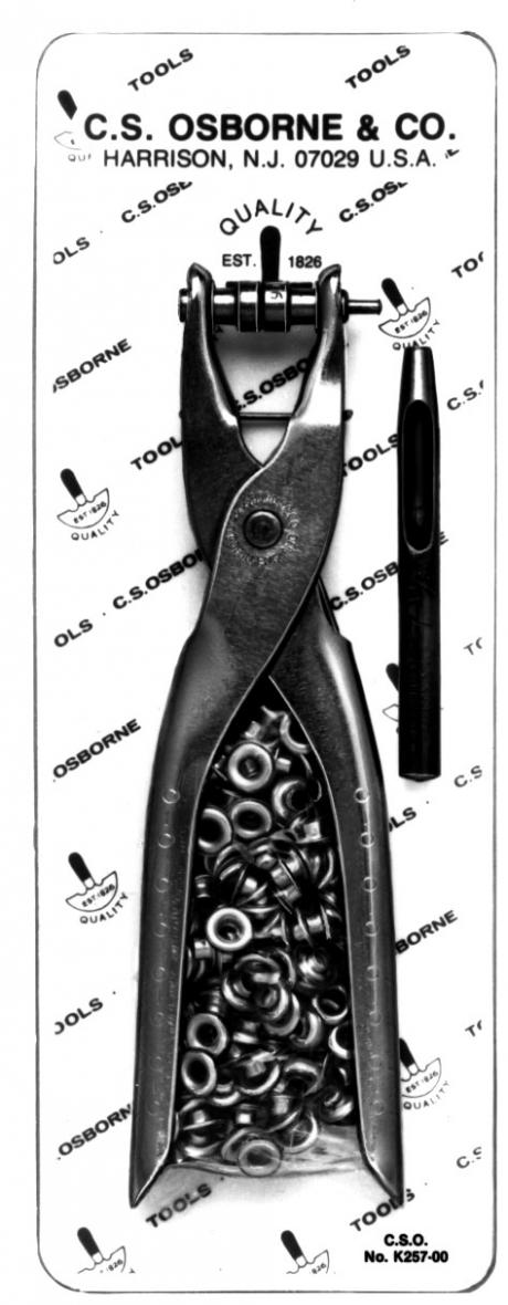 C.S. Osborne Brass Grommet Kit